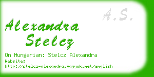 alexandra stelcz business card